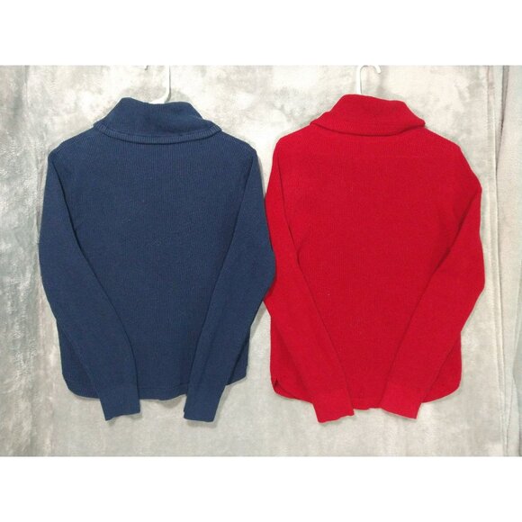 Ralph Lauren Sweater Womens Large Long Sleeve Thermal Cowl Pullover Lot of 2 - Picture 2 of 7